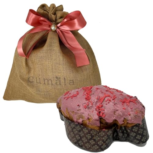 Cumala Handwerkliche Colomba mit Waldfrüchten, weißer Schokolade und einer Überzug aus Ruby-Schokolade 1 kg von cumala