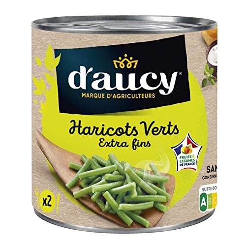 D'Aucy - Extra Fine Green Beans 220G - Lot De 4 - Preis pro Los - Schnelle Lieferung von d'aucy