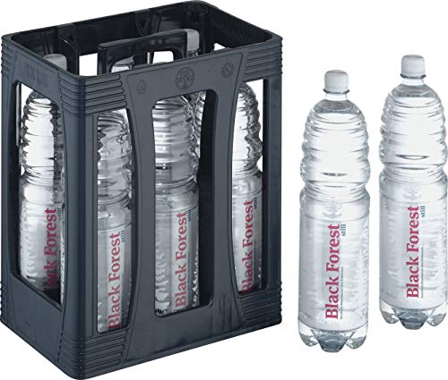 2 x 6 x1,5 Liter Black Forest Still Originalkiste inklusive 6 Euro Pfand MEHRWEG von dakomyo