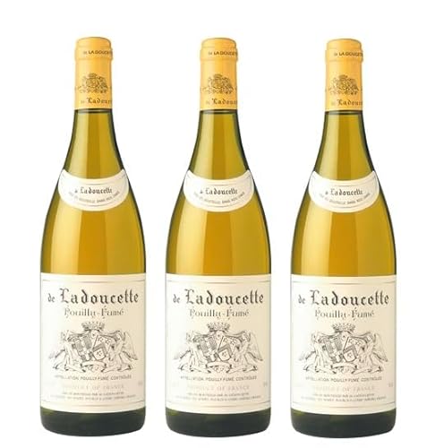 3x 0,75l - 2022er - Baron de Ladoucette - de Ladoucette - Pouily-Fumé A.O.P. - Loire - Frankreich - Weißwein trocken von de Ladoucette