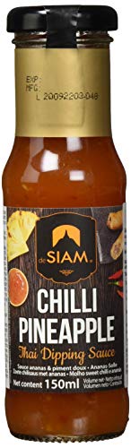 deSiam Ananas Chilli Sauce - Die fruchtig-scharfe Sauce für Grillfleisch, Fisch & Dip 150ml von deSiam