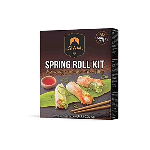 deSiam Spring Roll Meal Kit - die perfekte Basis für leckere Sommerrollen 260g von deSiam