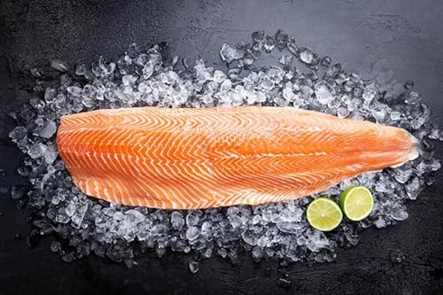 Lachsfilet | Lachs | ohne Gräten | Norweger Ware | 1000g | Beste Qualität | vakuumverpackt | delishopper von delishopper