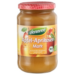 Apfel-Aprikosen-Mark, ungesüßt von dennree