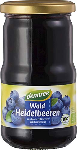 Blaubeeren in einer Marinade mit Rohrzucker BIO 350 g - DENNREE von dennree