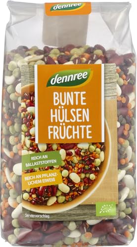 Bunte Hülsenfrüchte 18 x 500 gr von dennree