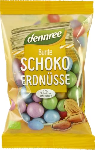 Bunte Schoko-Erdnüsse von dennree