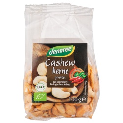 Cashewkerne mit Chili, geröstet von dennree