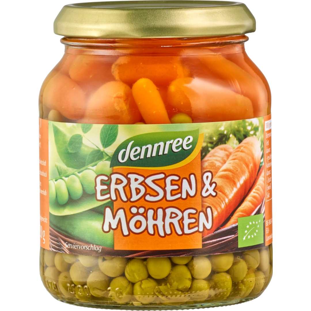 Erbsen & Möhren von dennree