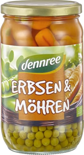 Erbsen & Möhren 1 x 680 gr von dennree