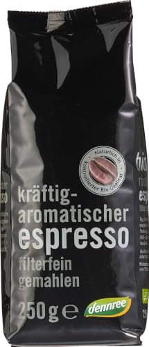 Espresso gemahlen 12 x 250 gr von dennree