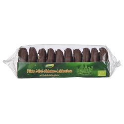 Feine Mini-Oblaten-Lebkuchen, schokoliert von dennree