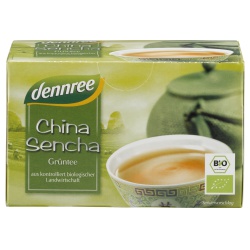 Grüntee China Sencha im Beutel von dennree