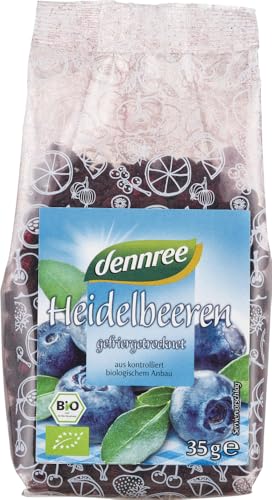 Heidelbeeren gefriergetrocknet 18 x 35 gr von dennree