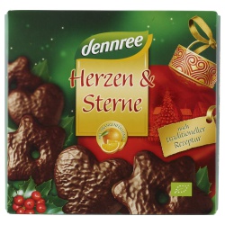 Lebkuchenmischung Herzen & Sterne von dennree