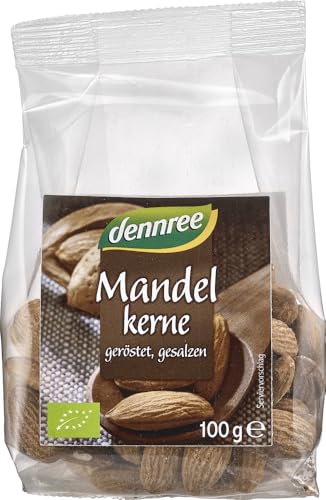 Mandelkerne geröstet, gesalzen 2 x 100 gr von dennree