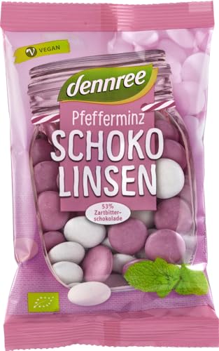 Pfefferminz-Schokolinsen von dennree