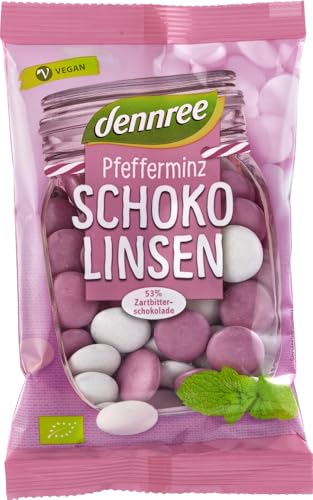 Pfefferminz-Schokolinsen von dennree