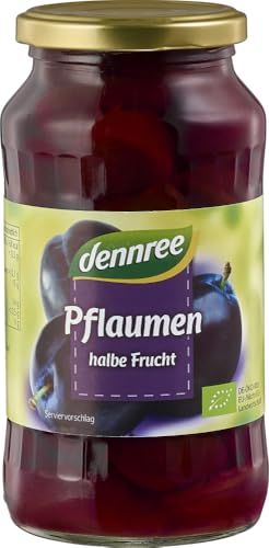 Pflaumen halbe Frucht 2 x 540 gr von dennree