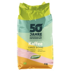 Röstkaffee, ganze Bohne von dennree