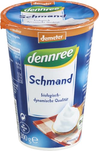 Schmand 12 x 200 gr von dennree