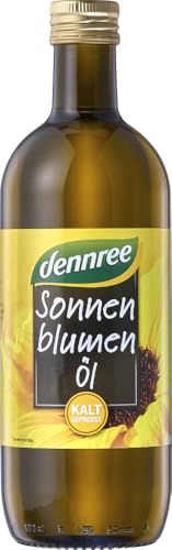 Sonnenblumenöl nativ, kalt gepresst 6 x 1 l von dennree