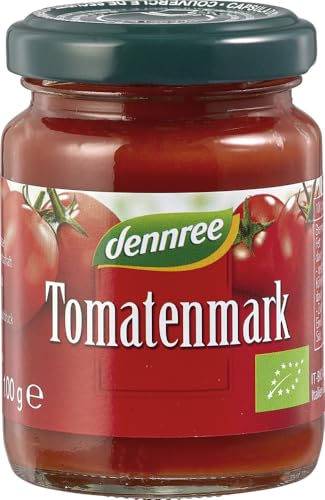 Tomatenmark einfach konzentriert 12 x 100 gr von dennree