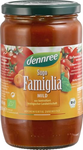 Tomatensauce Sugo Famiglia 12 x 660 gr von dennree