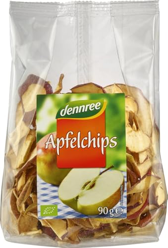 Apfelchips 6 x 90 gr von dennree