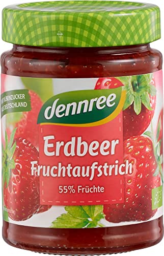 dennree Bio Fruchtaufstrich Erdbeere (2 x 340 gr) von dennree