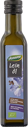 dennree Bio Leinöl nativ, kalt gepresst (6 x 250 ml) von dennree