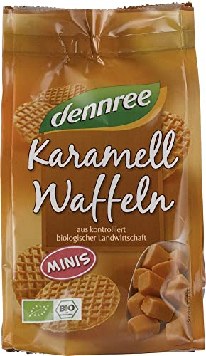 dennree Bio Mini-Karamellwaffeln (2 x 150 gr) von dennree