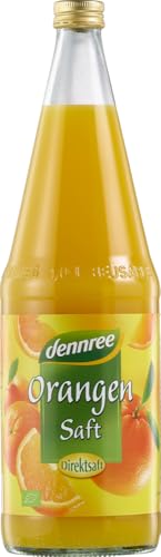 dennree Bio Orangensaft Direktsaft (6 x 1 l) von dennree