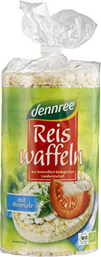 dennree Bio Reiswaffeln mit Meersalz (2 x 100 gr) von dennree