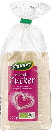 dennree Bio Rohrohrzucker (6 x 500 gr) von dennree