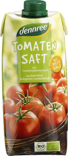 dennree Bio Tomatensaft (6 x 0,50 l) von dennree