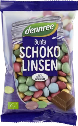 Bunte Schokolinsen von dennree