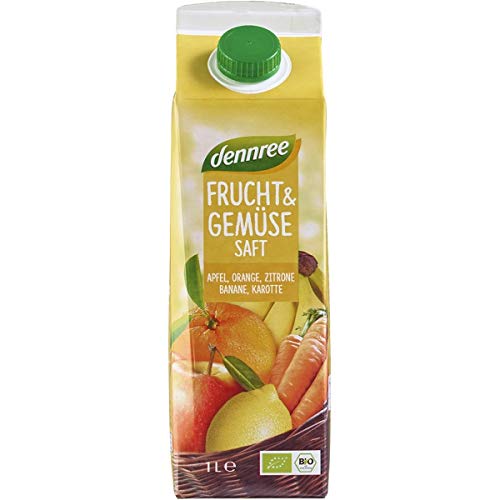 dennree Gelber Frucht- & Gemüsesaft (1 l) - Bio von dennree