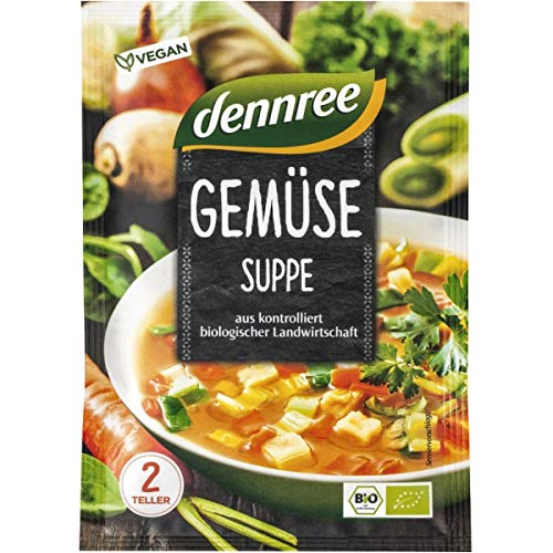 dennree Gemüsesuppe im Beutel (40 g) - Bio von dennree