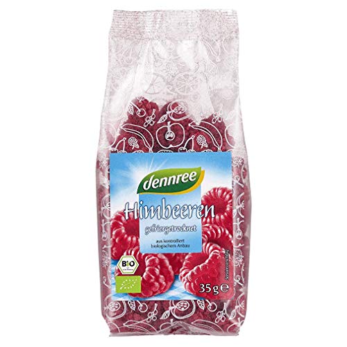 dennree Himbeeren, gefriergetrocknet (35 g) - Bio von dennree