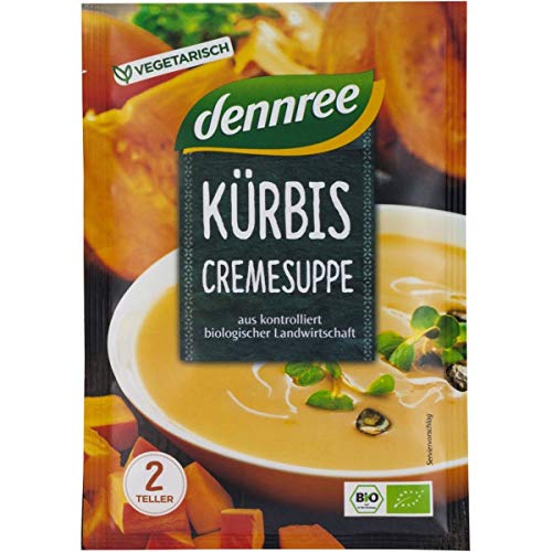 dennree Kürbiscremesuppe im Beutel (40 g) - Bio von dennree