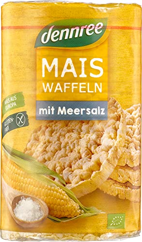 dennree Maiswaffeln mit Meersalz (2 x 120 gr) von dennree