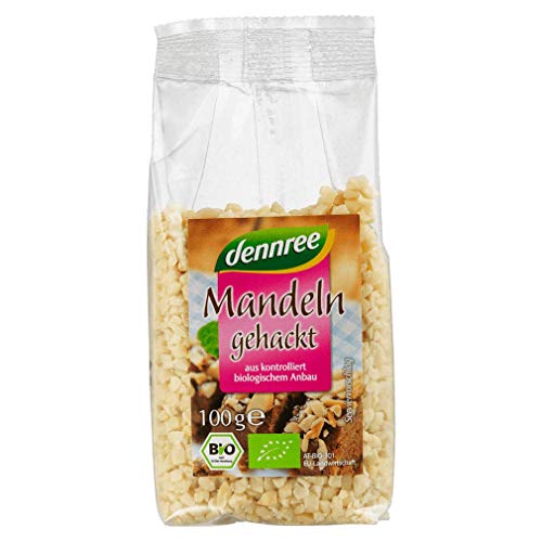 dennree Mandeln gehackt, 1x 100g von dennree