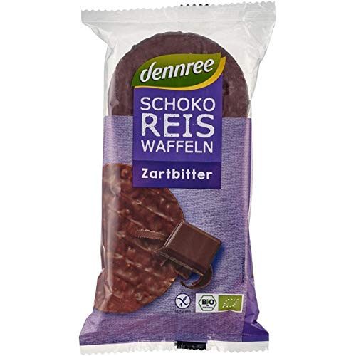 dennree Reiswaffeln mit Zartbitterschokolade (100 g) - Bio von HJZWTS