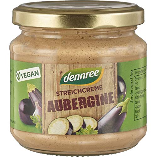 dennree Streichcreme mit Aubergine (180 g) - Bio von dennree