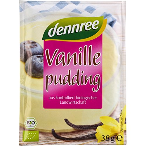 dennree Vanille-Puddingpulver (114 g) - Bio von dennree