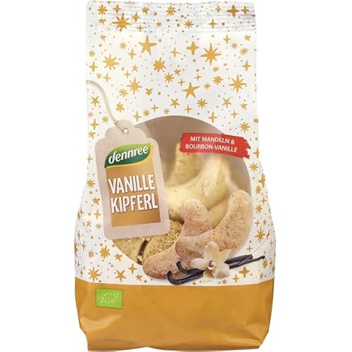 dennree Vanillekipferl (125 g) - Bio von dennree