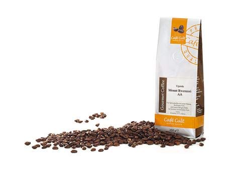 Kaffee - Uganda Mount Rwenzori AA in 1 kg Tüte, ganze Bohne von dethtlefsen