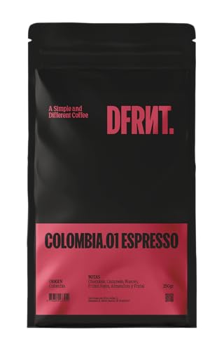 House Espresso Spezialkaffeebohnen | Specialty Coffee 86 SCA | Kolumbien | ideale Espressozubereitung | frische Röstung in Spanien, Packung mit 250 g von dfrnt