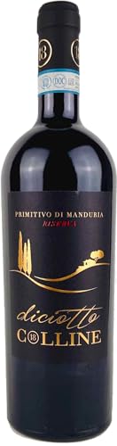 Diciotto Colline Primitivo di Manduria Riserva DOC 2018 (1 x 0,75L Flasche) von diciotto COLLINE